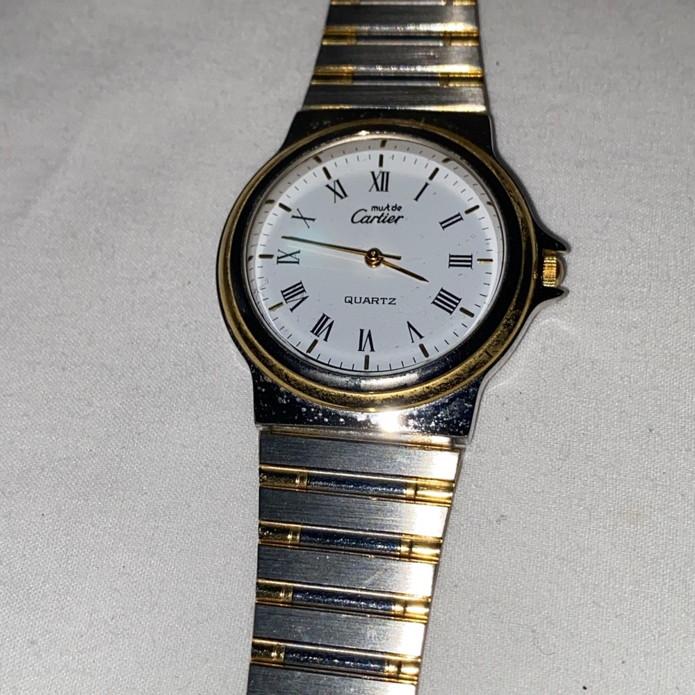 Cartier Must de Cartier Two-Tone Watch vintage - Picture 2 of 12